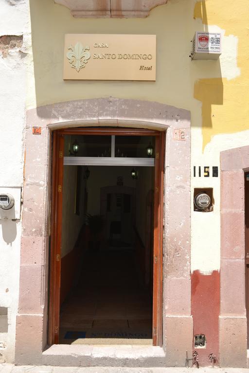 Hotel Casa Santo Domingo Zacatecas Bagian luar foto